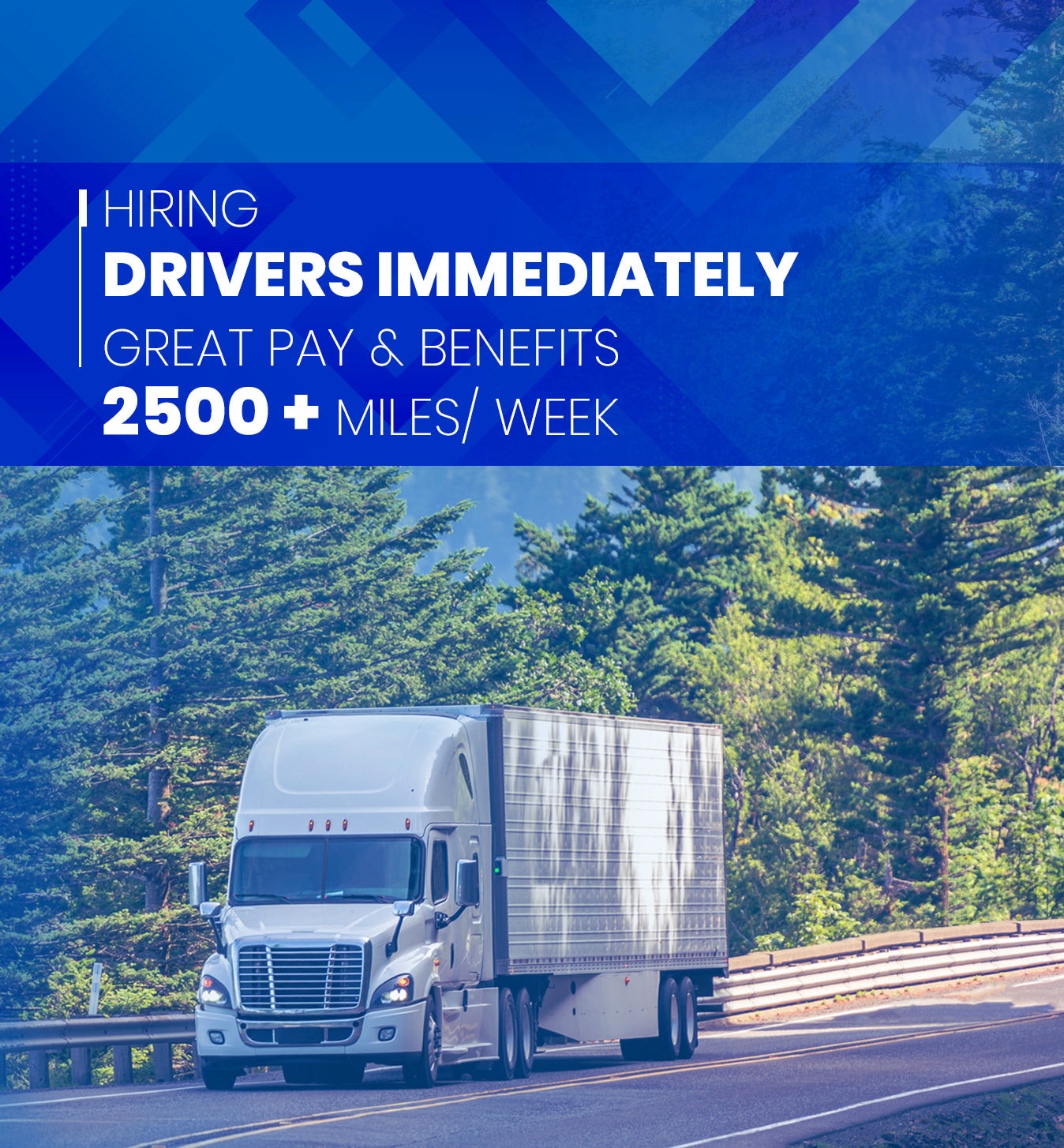 Prime Trucking Hiring Area